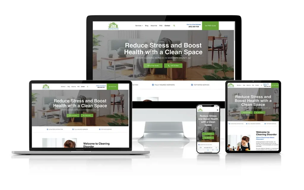 Cleaning Disorder Mockup